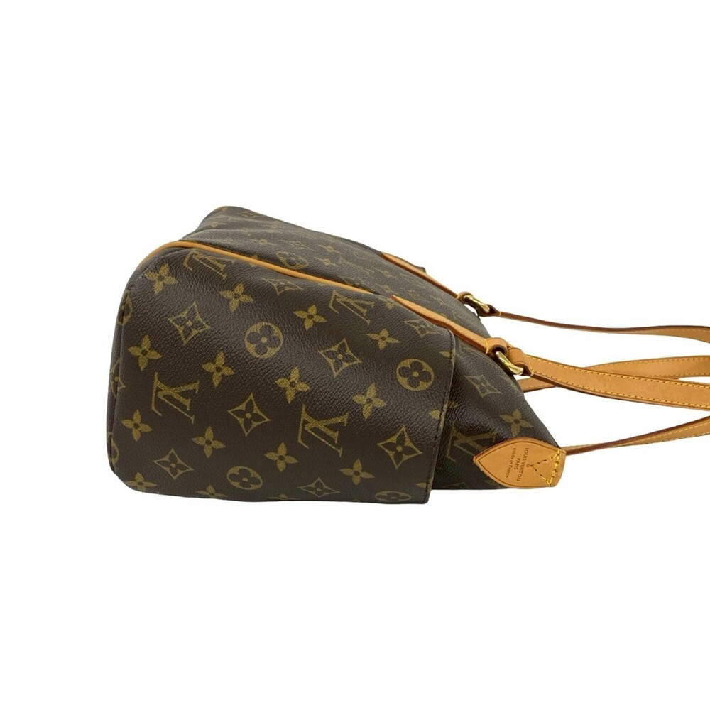 LOUIS VUITTON Authentic Brown Monogram Leather Shoulder Bag - Picture 6 of 10